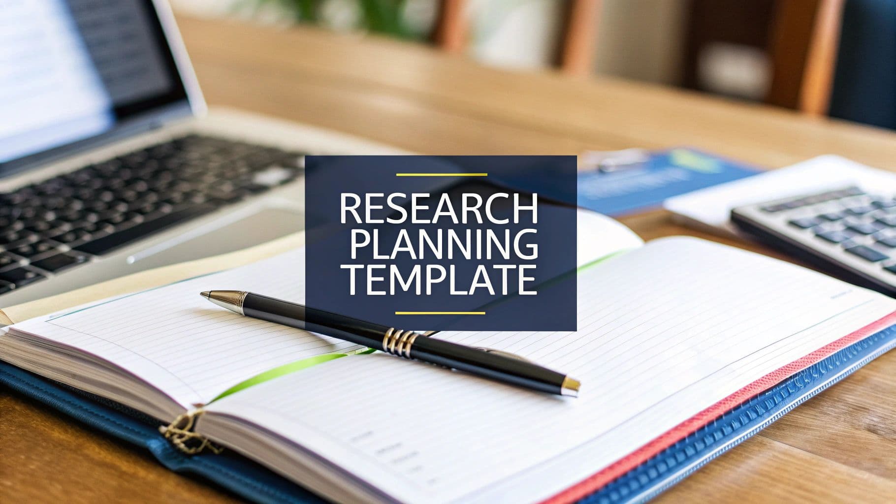 Your Guide to a Better Research Planning Template