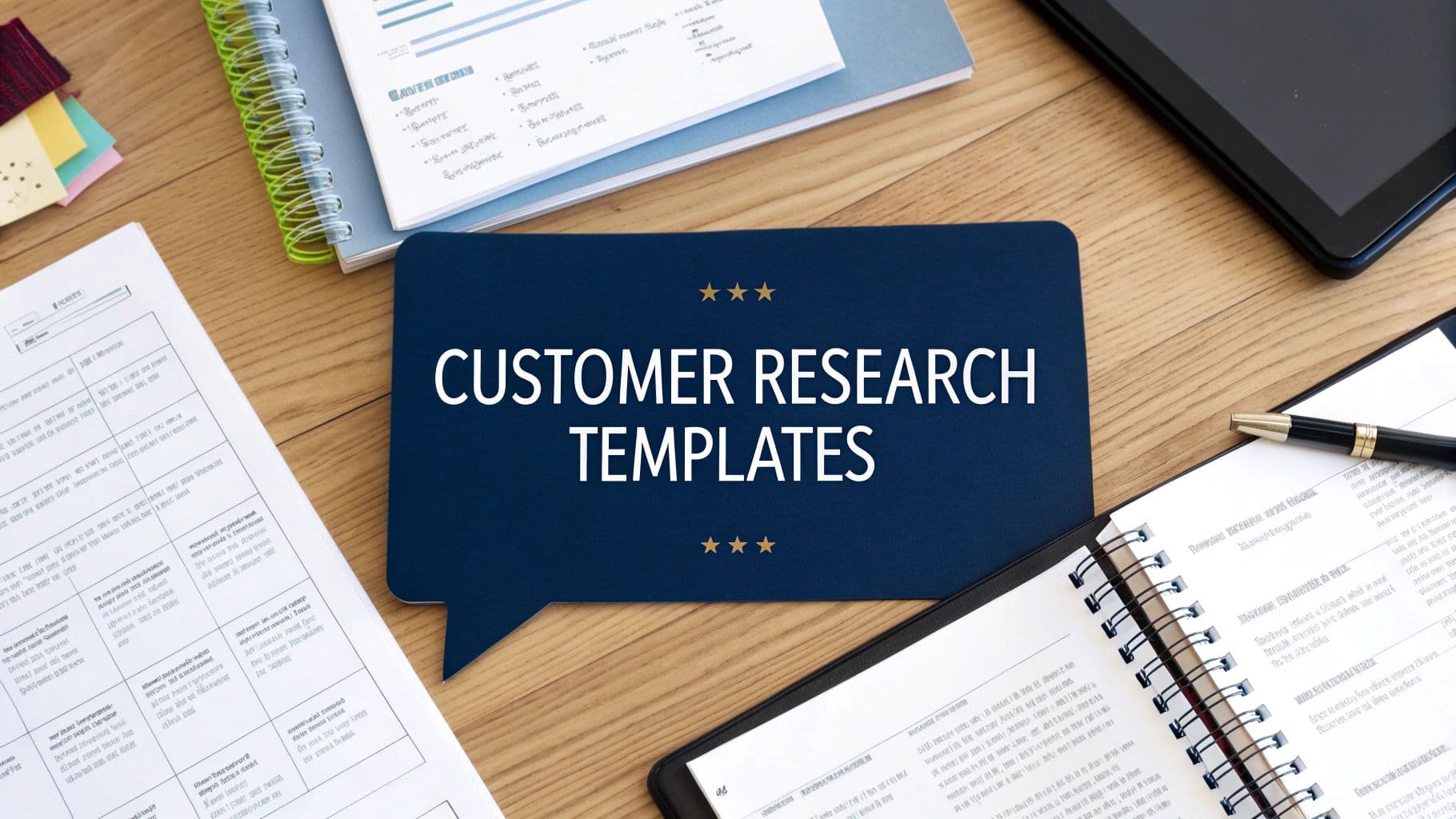 12 Best Customer Research Template Resources for 2025