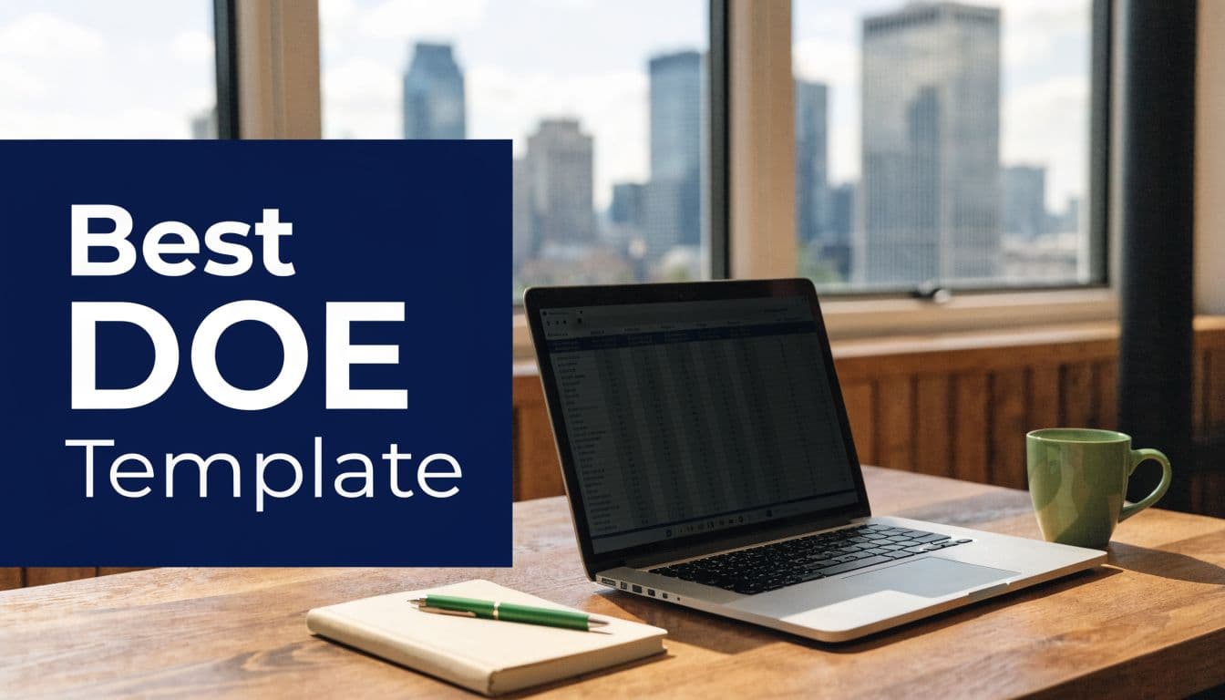 Design of Experiment Template: Build Your Best DOE