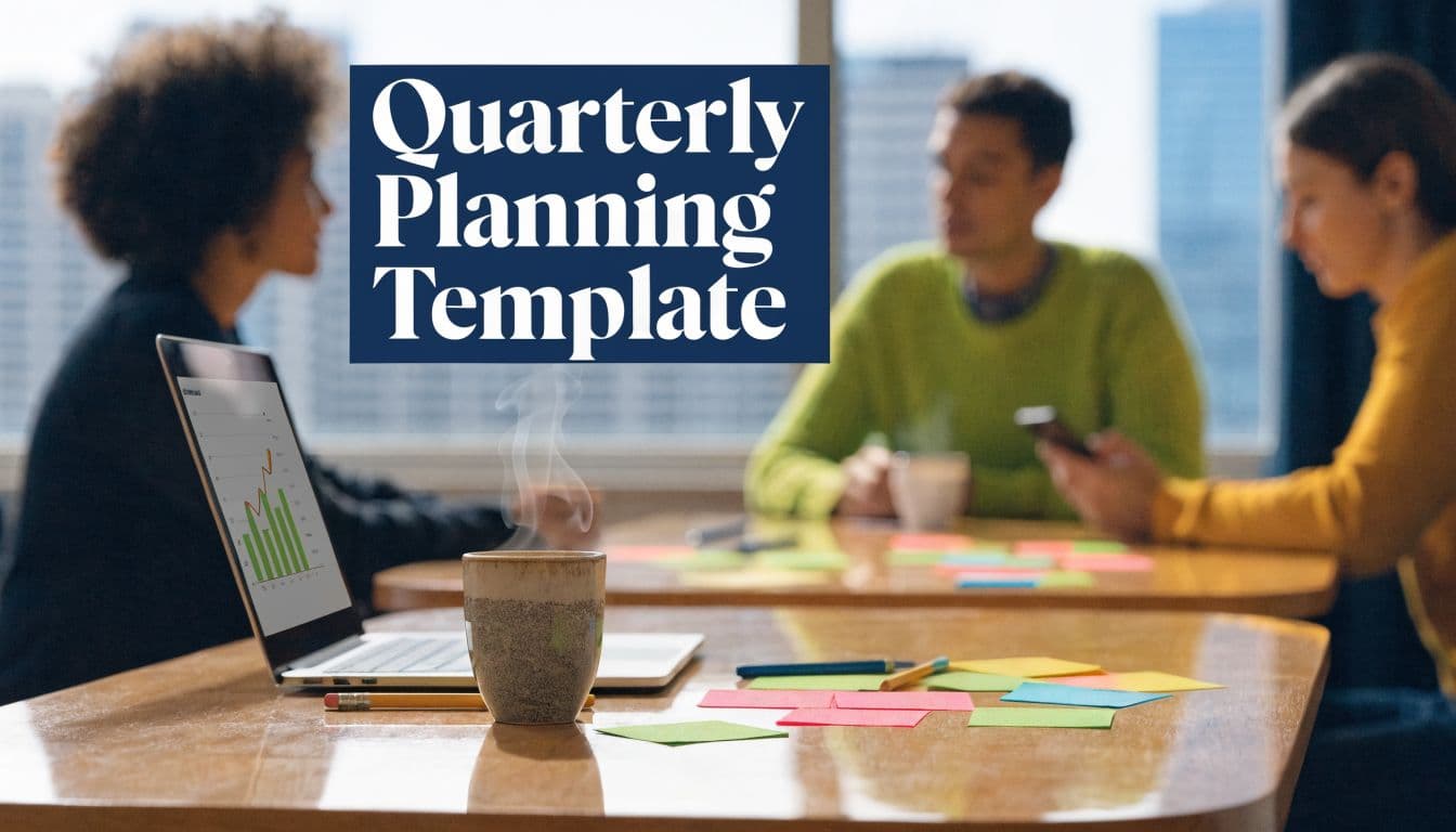 Quarterly Planning Template Your Team Will Actually Use
