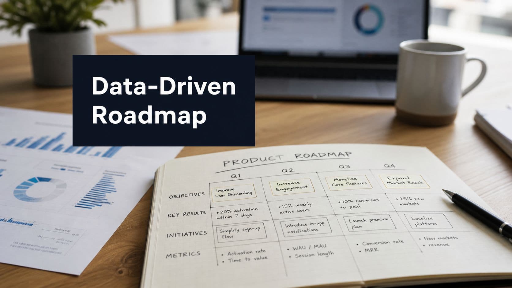 Product Roadmap Prioritization: A Data-Driven Guide