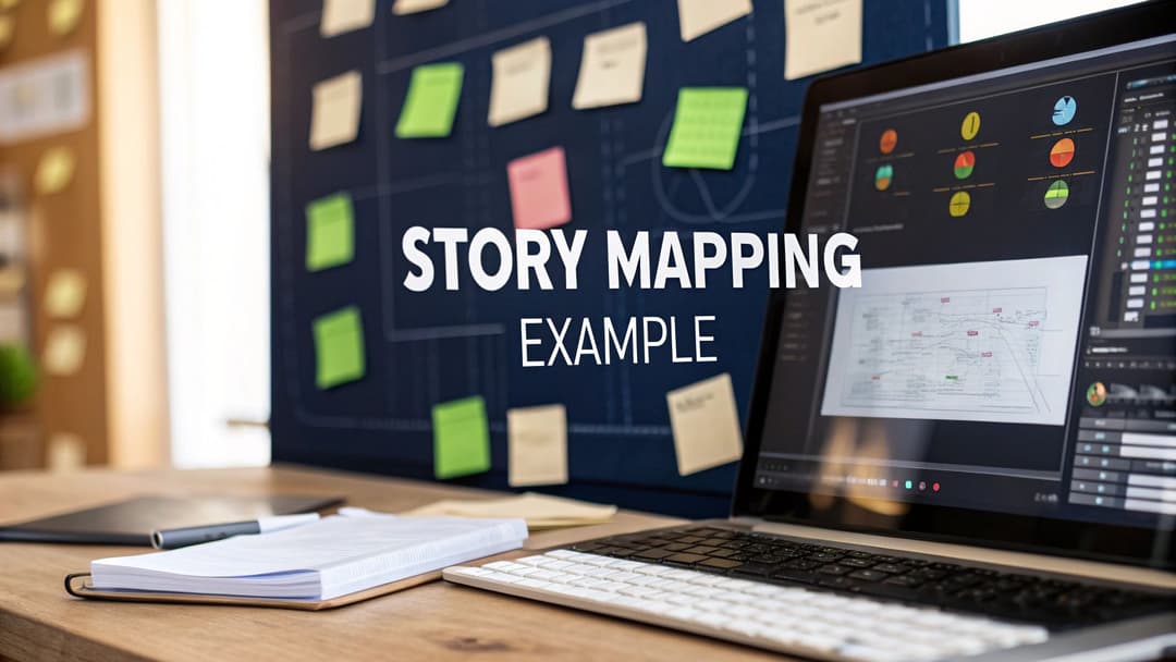 Mapping Example Picture A Practical Story Mapping Example for SaaS Product Teams | SigOS Blog